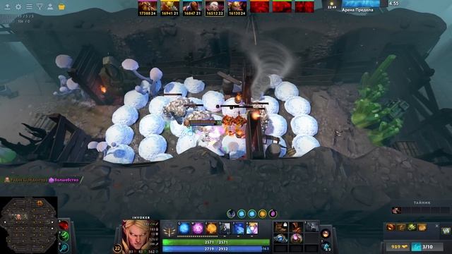 СТИХИЙНЫЙ INVOKER ЧЕРЕЗ БУРЮ, НОВАЯ МЕТА / WORLD OF DOTA / Дота 2 смотреть онлайн