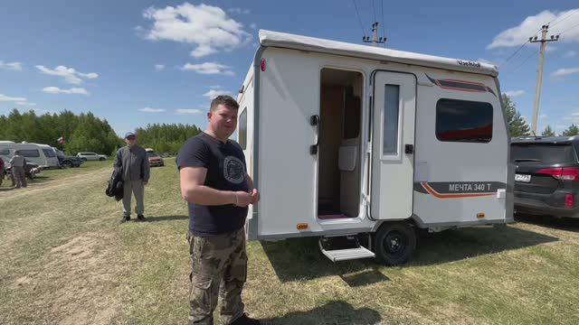 Дом на колесах российского производства Poroshin. Отзыв покупателя смотреть онлайн