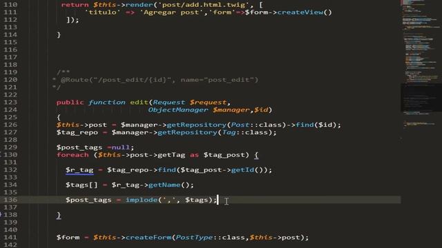 Blog Avanzado 52. Recepción De Los Nombres De Los Tags En El Formulario De Edición.