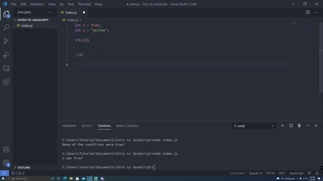 Introduction to Javascript - Comparisons & Conditionals (Episode #3) | MenuDocs смотреть онлайн