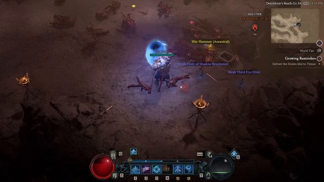 🔴Diablo 4🔴 - 💥Tornado Werewolf Druid 83+💥 - Helltide + Nightmare dungeons смотреть онлайн