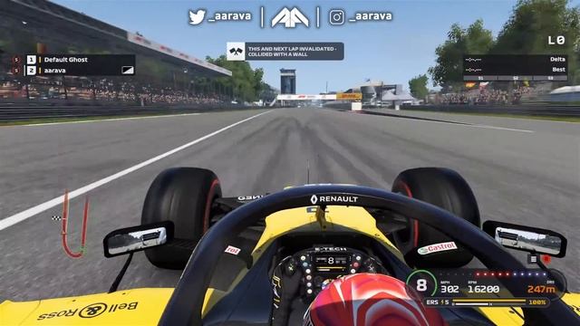 49 SECOND LAP AT MONZA! LAPPING THE GRID TWICE IN A RACE! | F1 2019 Game Experiment смотреть онлайн