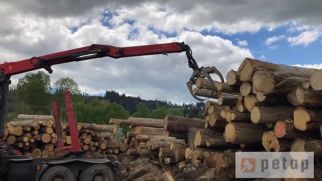 Volvo FM 480 6x6 - Palfinger Epsilon Q170Z смотреть онлайн