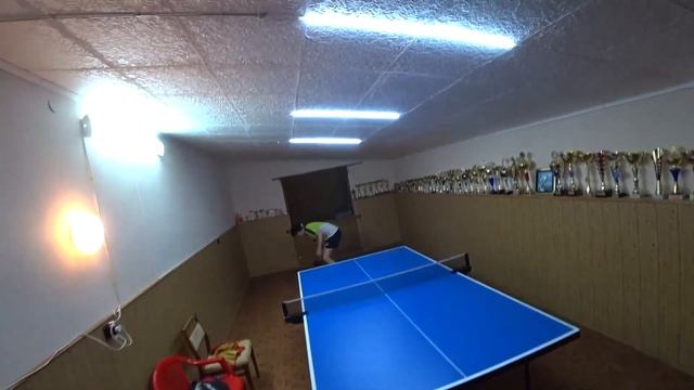 НАСТОЛЬНЫЙ ТЕННИС ОТ ПЕРВОГО ЛИЦА | ИГРАЮ ПРОТИВ КМС | PING PONG FIRST PERSON | TABLE TENNIS | смотреть онлайн