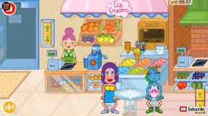 Pepi Super Stores Burger Ice Cream Pizza "Educational Pretend Play" Android (Mobil) Gameplay #3