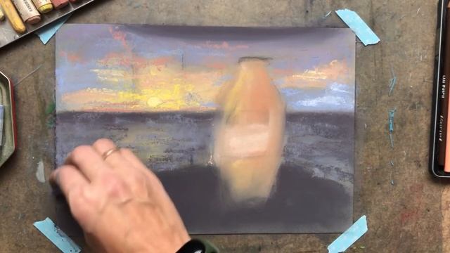 Как нарисовать фонарь маяка сухой пастелью смотреть онлайн