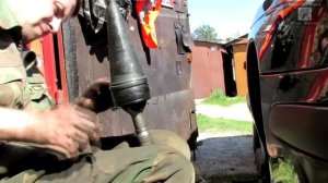 Замена пыльника шруса, без снятия шруса. Рено Меган.