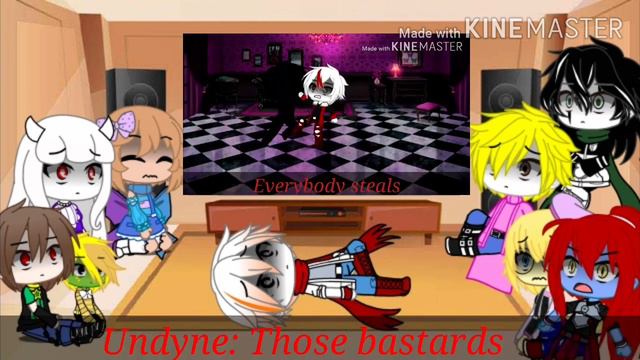 |◇ Undertale reacts to My R◇|Gacha Club смотреть онлайн