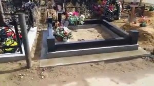 Изготовление цоколя на могилу