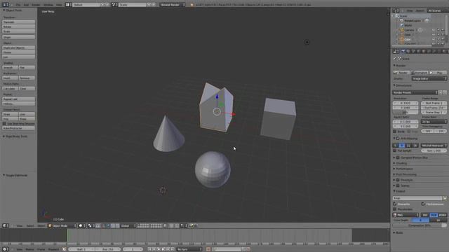 Tutorial Blender: Conceptos básicos de Blender смотреть онлайн