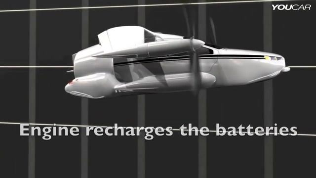 Flying Car - Terrafugia TF-X introduction смотреть онлайн