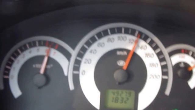 0-180 км\ч .Турбо ВАЗ-1119 1.5 бар смотреть онлайн