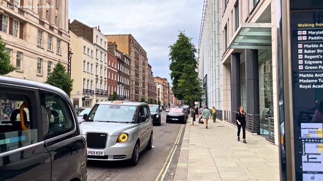 London Marylebone Walking Tour | London Walk 4K