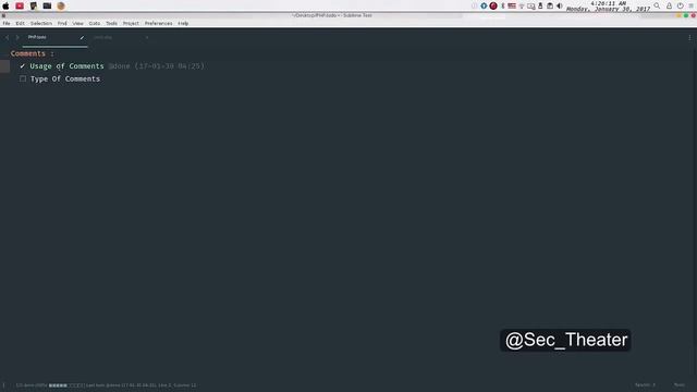 Become Superman In PHP 5.6 & 7 Basics : #9 Comments смотреть онлайн