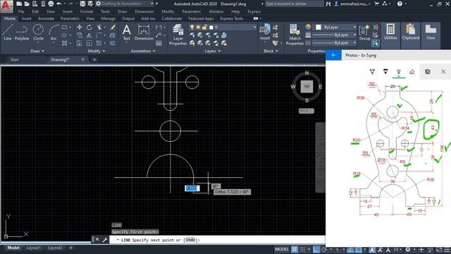 AutoCAD 2D Drawing | Ex 5.0 | Basic & Advance Levels смотреть онлайн