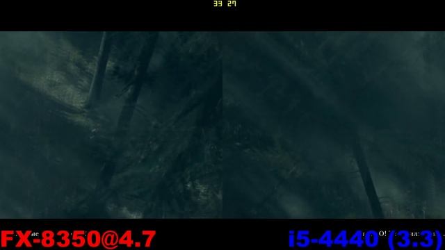 FX-8350@4.7 vs i5-4400 (GTX 980) (tests only - 9 games) смотреть онлайн