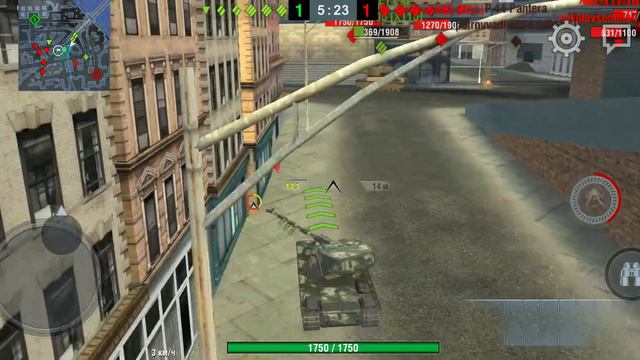 Танковый бой