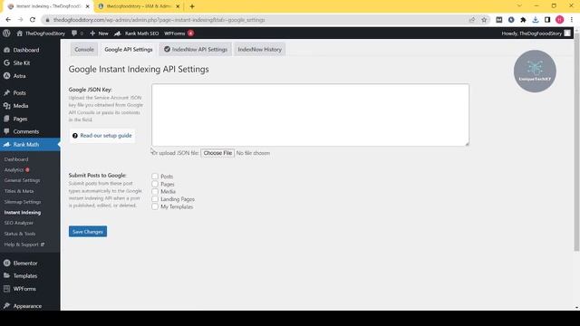 Instant Indexing Plugin Setup Wordpress | Fast Indexing Trick | Google API fast index in 5 minutes смотреть онлайн