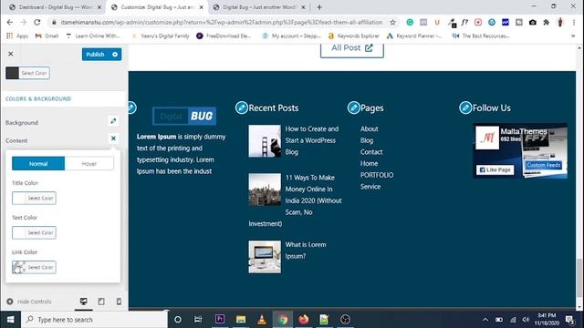Footer Widget and Footer Bar - WordPress Tutorial for Beginners смотреть онлайн