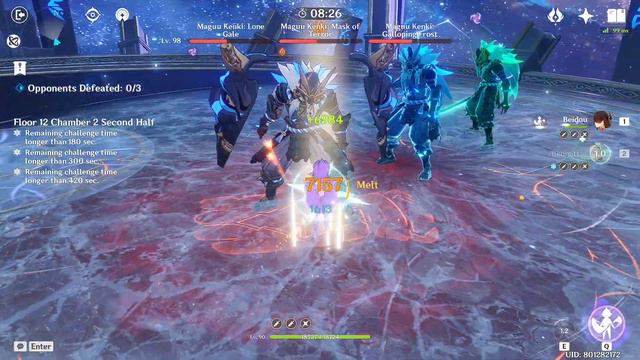 [2.3] Genshin Impact | Beidou vs Triple Kenki | 99% CRIT RATE смотреть онлайн