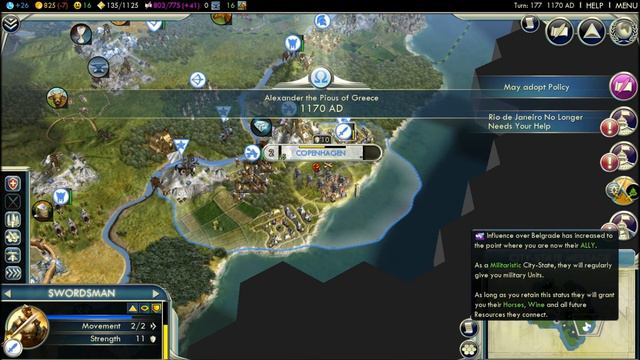 [Civilization V] #9: Germany joins the war смотреть онлайн