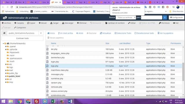 Generar un log de una acción, guardar en la base de datos y enviar un mail con php, mysl смотреть онлайн