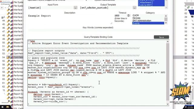 Debugging Reports with PHP in ScienceLogic SL1 смотреть онлайн