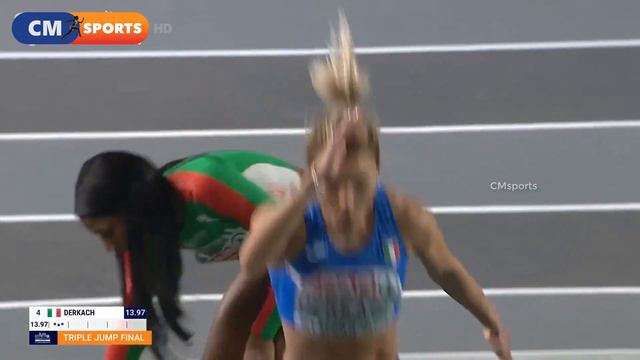 Women's Triple Jump Final  TOP 3 Jumps European Athletics Indoor Championships - Istanbul 2023