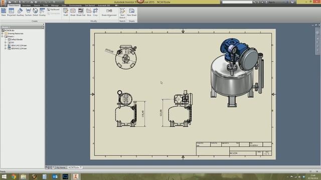 Swap/Change The 3D Model Used In a Drawing View | Autodesk Inventor смотреть онлайн