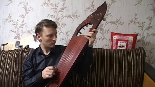 Гусли лировидные, новгородские - При долине куст калиновый стоял (наигрыш под песню). Gusli смотреть онлайн
