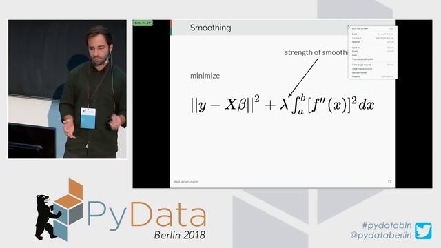 pyGAM: balancing interpretability and predictive power using... - Dani Servén Marín смотреть онлайн