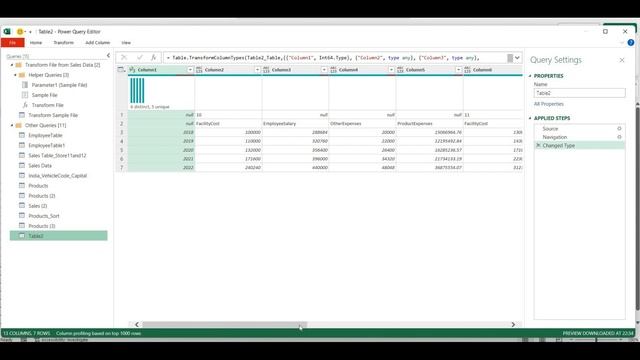 Power Query | Q1 - Part 2 | Power BI Full Course смотреть онлайн