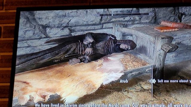 Skyrim Funny Moments #1: Atub will acknowledge me, but won't bother to get out of bed. смотреть онлайн