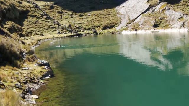 Laguna Chilata Bolivia Pavel Poljanský winter swimmer 29.4.2016 part I. смотреть онлайн