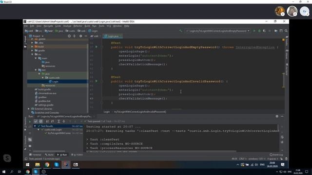 CUSTIS Meetup: Пишем свой первый автотест с нуля. Java + WebDriver.mp4 смотреть онлайн