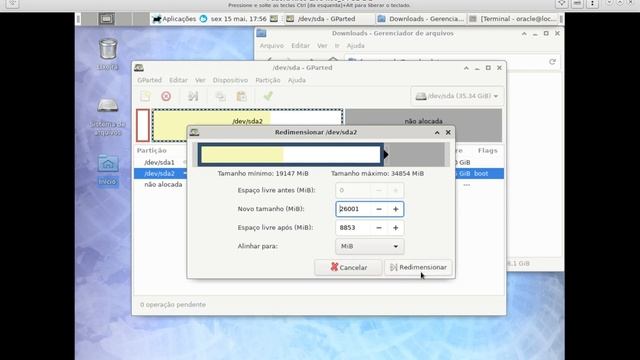 Instalação do banco de dados oracle no linux Fedora 31 смотреть онлайн