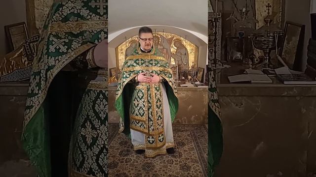 Проповедь на литургии 10 ноября. смотреть онлайн