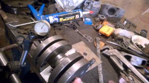 Центровка  коленвала  ЯВА  350 , В ДОМАШНИХ УСЛОВИЯХ.