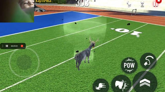 Играю в Goat simulator! Мира смотреть онлайн
