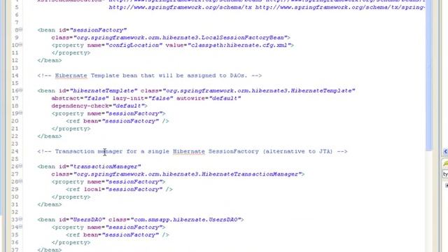Struts Spring Hibernate Presentation смотреть онлайн