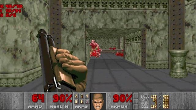 Doom: E2M3: Refinery (UV-Fast ,100%) (Crispy Doom) смотреть онлайн