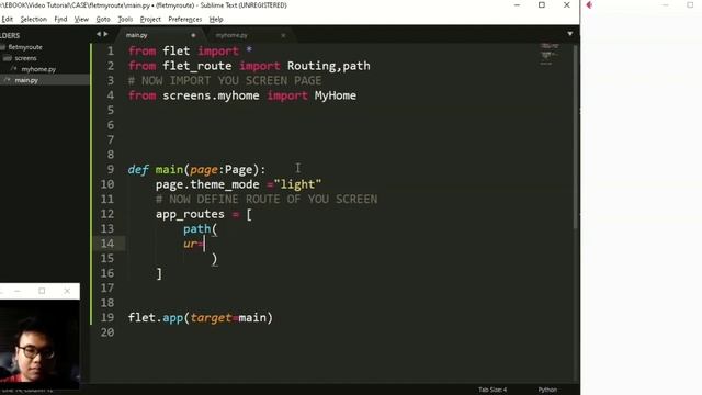 Flet Tutorial - Easy Routing With Flet_route package смотреть онлайн
