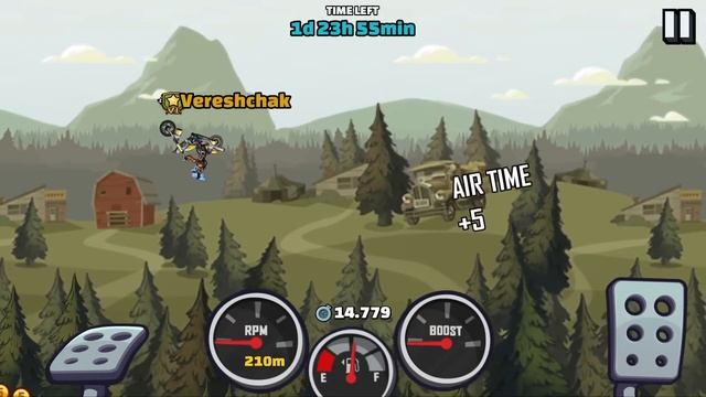 Hill Climb Racing 2 - 37316 points in BILL RIDES AGAIN Team Event смотреть онлайн