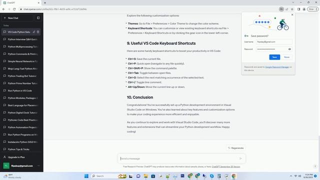 Visual Studio Code Windows Setting up a Python Development Environment and Complete Overview смотреть онлайн