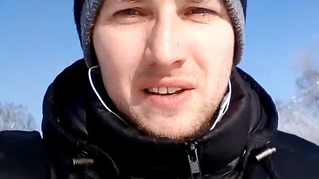 Алексей Богданов . 23 февраля. Великие Луки. Ловать. Катаюсь на лыжах )) смотреть онлайн