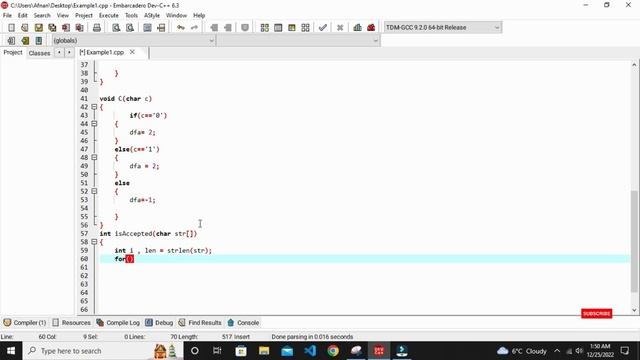 1.Convert DFA to C/C++ Code | DFA (Deterministic finite automata) conversion to C/C++ Code | TOC смотреть онлайн