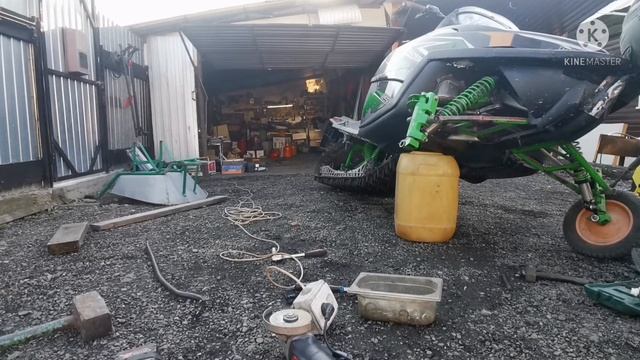 Подготовка снегохода ARCTIC CAT M8 к диагностике перед сезоном смотреть онлайн