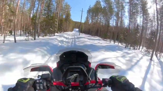 Lynx Xterrain 900 turbo goes Jurtti смотреть онлайн