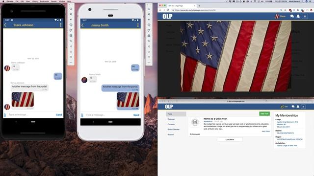 In App Messaging - Our Lodge Page смотреть онлайн
