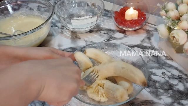 ?Банановый Кекс. Рецепт Быстрой Выпечки. #выпечка #праздничныйстол #кекс #рецепты смотреть онлайн